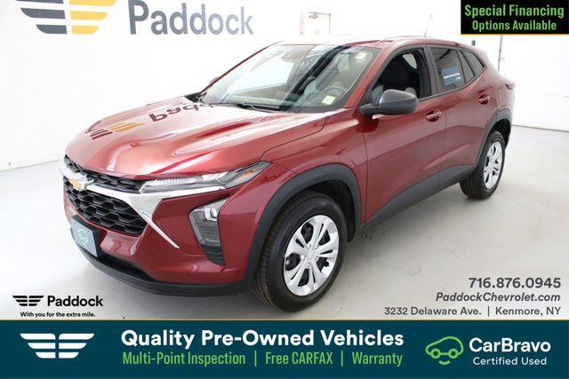 used 2024 Chevrolet Trax car, priced at $18,997