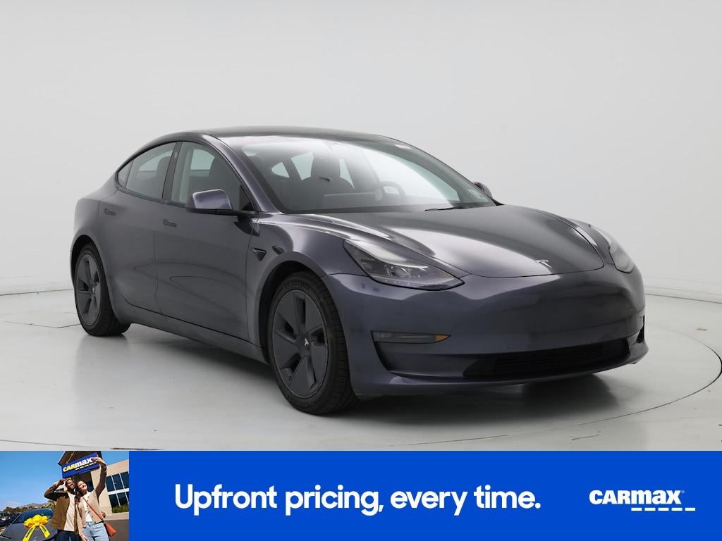 used 2022 Tesla Model 3 car, priced at $27,998