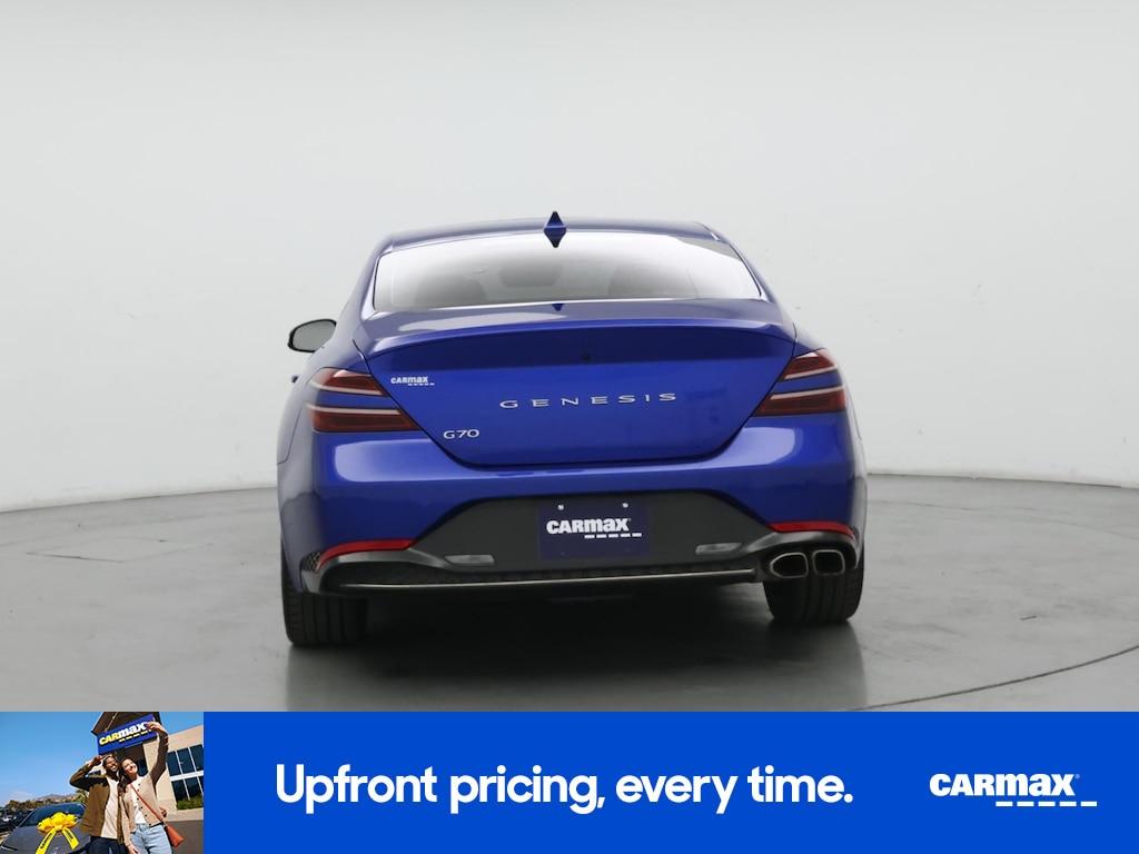 used 2023 Genesis G70 car, priced at $29,998