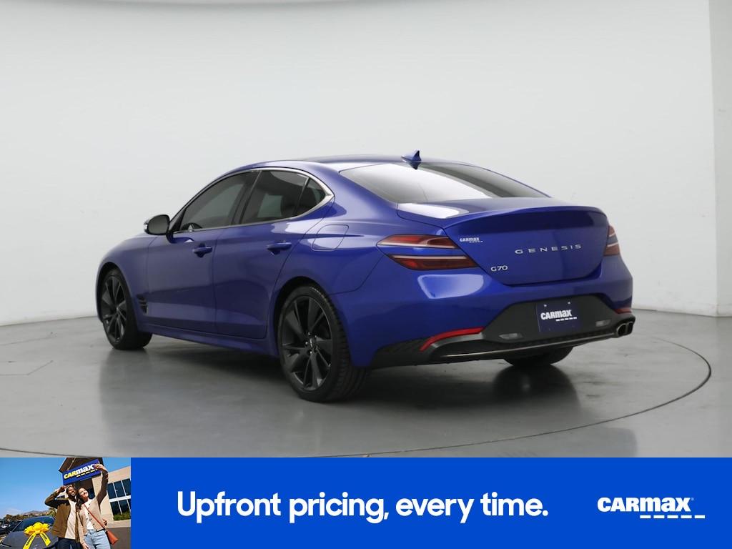 used 2023 Genesis G70 car, priced at $29,998
