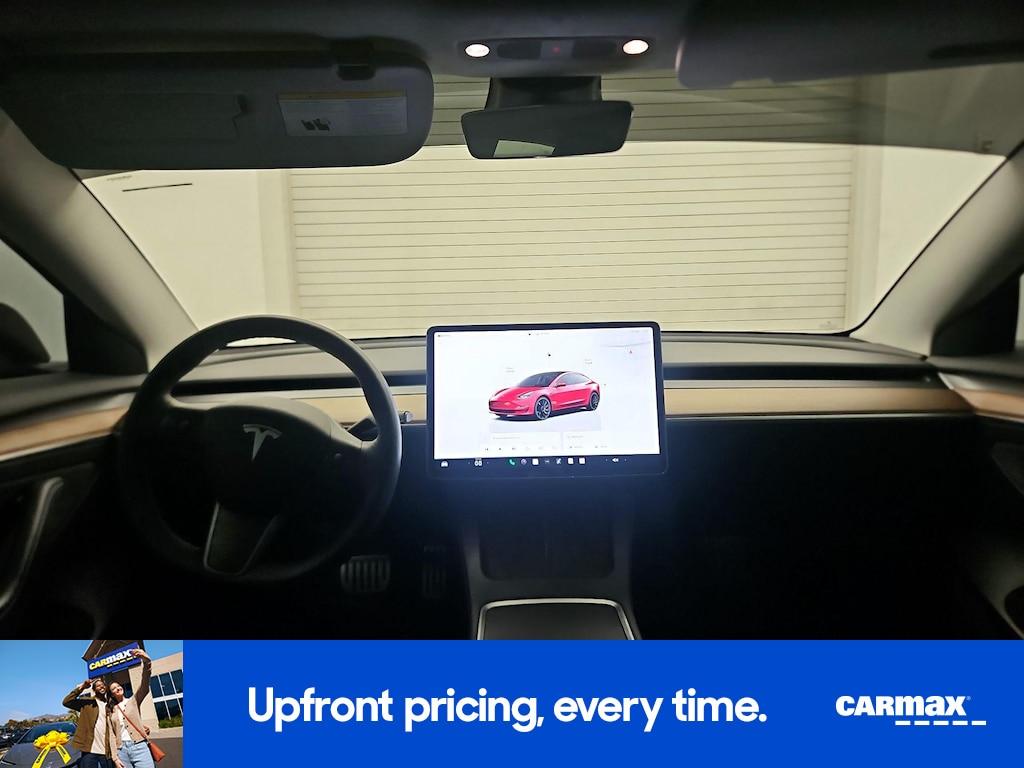 used 2022 Tesla Model 3 car, priced at $27,998