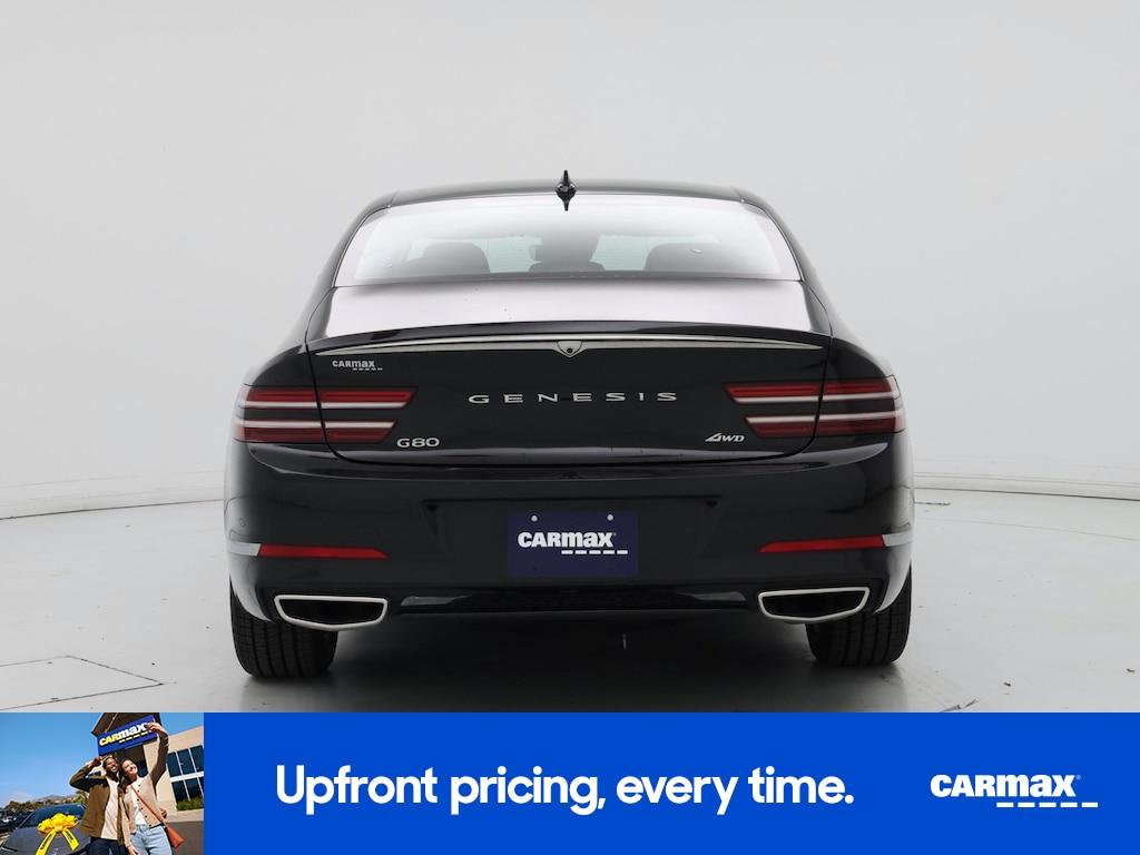 used 2023 Genesis G80 car, priced at $26,998