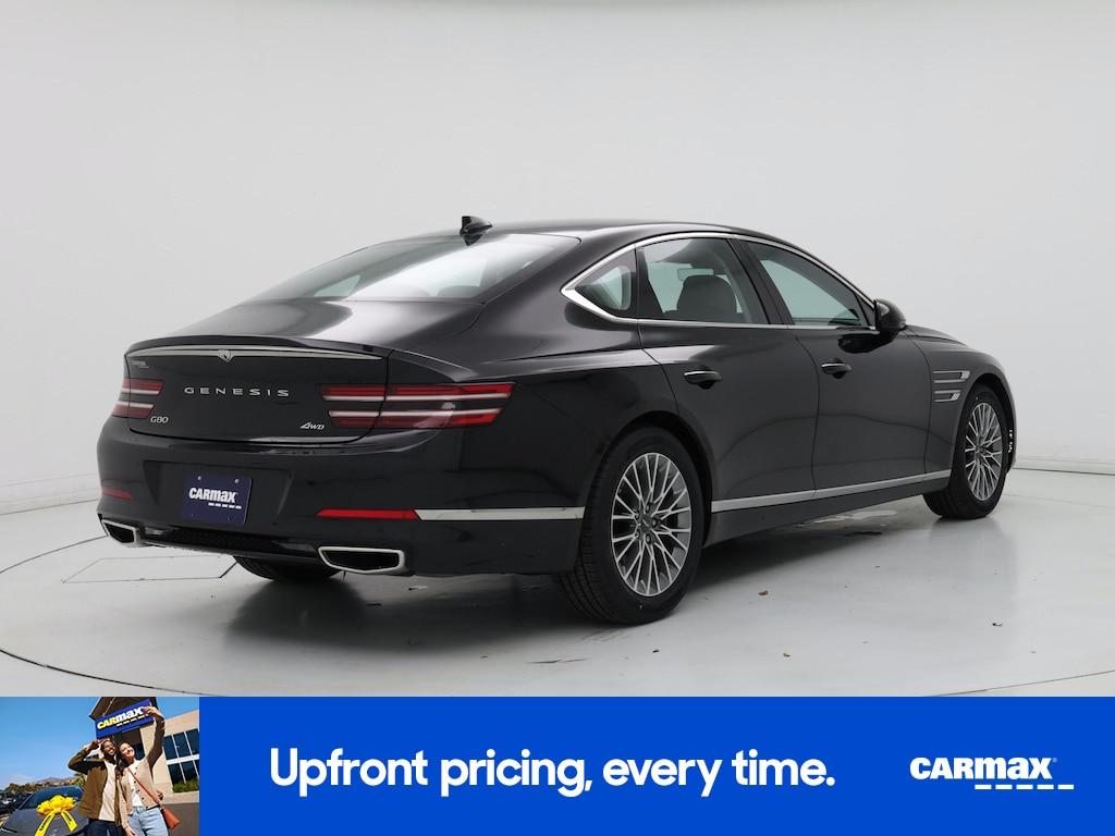 used 2023 Genesis G80 car, priced at $26,998