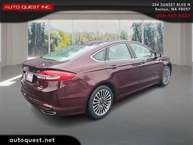 used 2017 Ford Fusion car, priced at $12,900