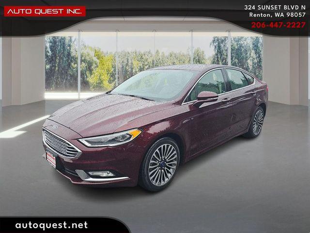 used 2017 Ford Fusion car, priced at $12,900