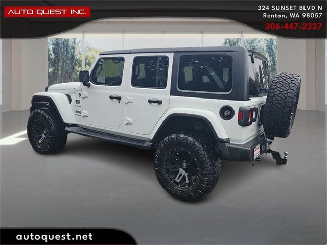 used 2018 Jeep Wrangler Unlimited car, priced at $23,900