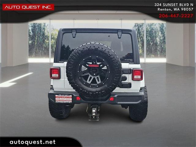 used 2018 Jeep Wrangler Unlimited car, priced at $23,900