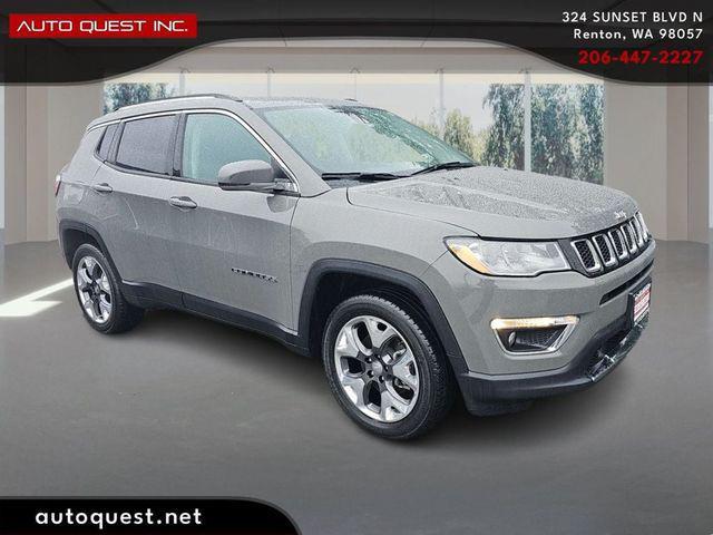 used 2021 Jeep Compass car, priced at $17,900