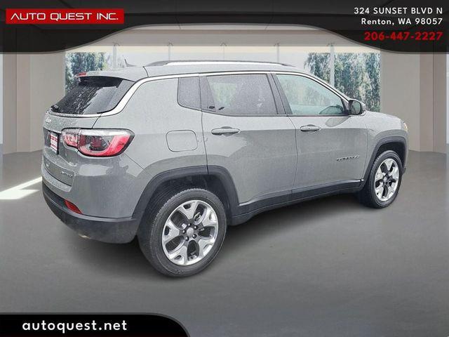 used 2021 Jeep Compass car, priced at $17,900