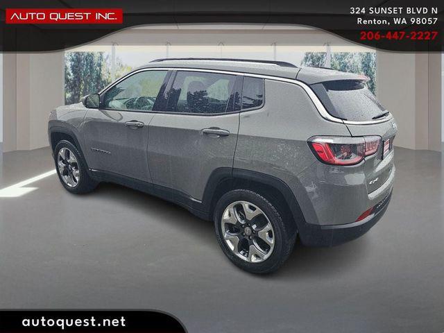 used 2021 Jeep Compass car, priced at $17,900