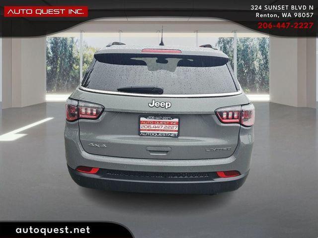used 2021 Jeep Compass car, priced at $14,100