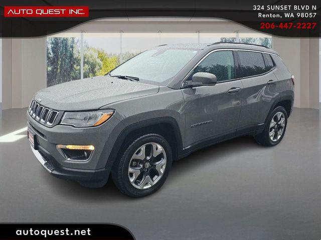 used 2021 Jeep Compass car, priced at $17,900