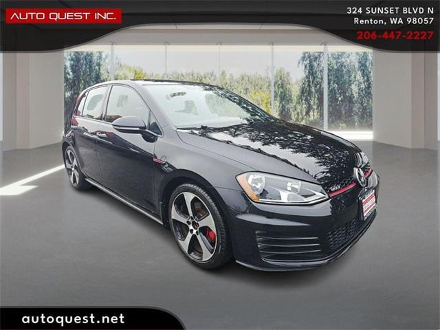 used 2017 Volkswagen Golf GTI car, priced at $16,900