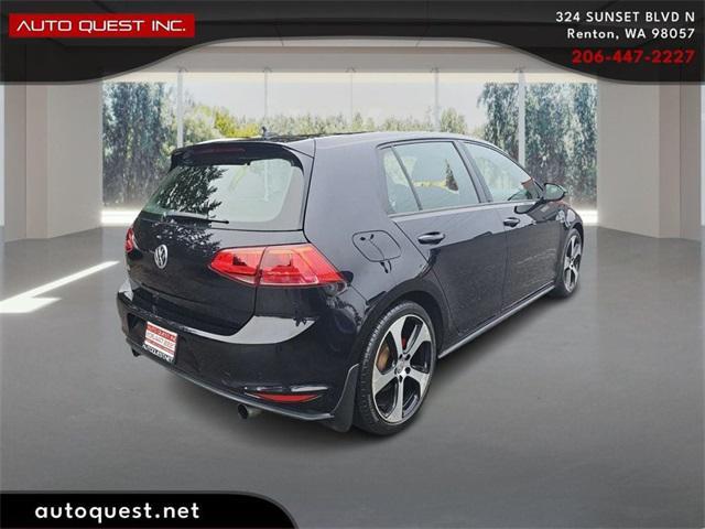 used 2017 Volkswagen Golf GTI car, priced at $16,900