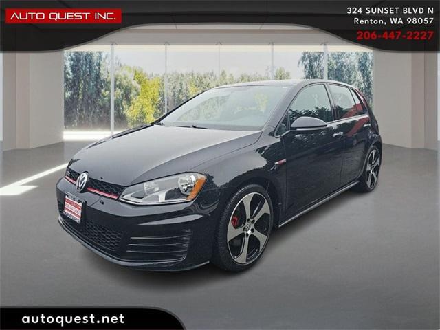 used 2017 Volkswagen Golf GTI car, priced at $16,900