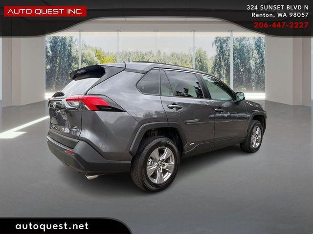 used 2023 Toyota RAV4 Hybrid car, priced at $28,100