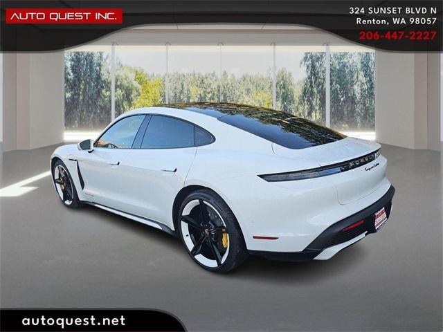 used 2020 Porsche Taycan car, priced at $61,900