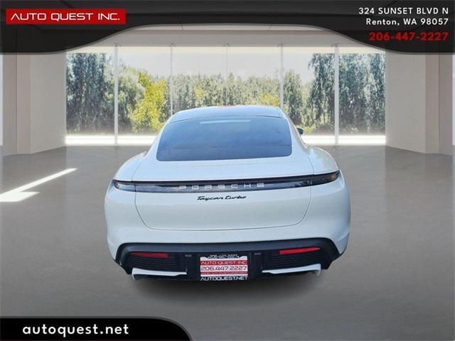 used 2020 Porsche Taycan car, priced at $61,900
