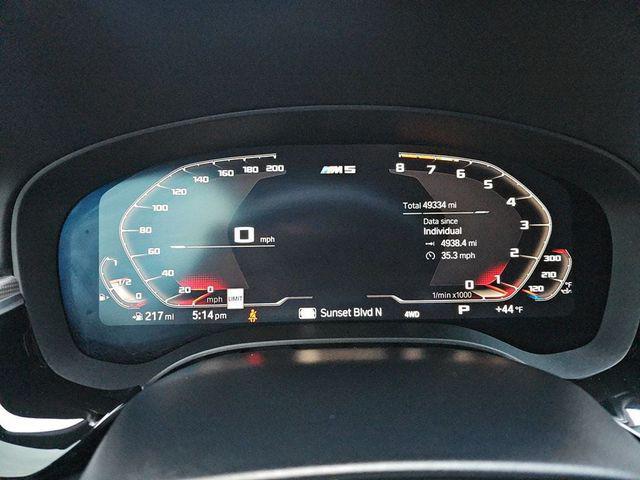 used 2020 BMW M5 car, priced at $69,900