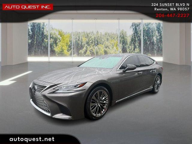 used 2018 Lexus LS 500h car, priced at $45,480