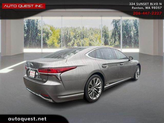 used 2018 Lexus LS 500h car, priced at $45,480