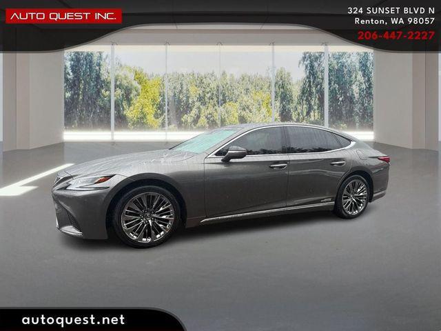 used 2018 Lexus LS 500h car, priced at $45,480