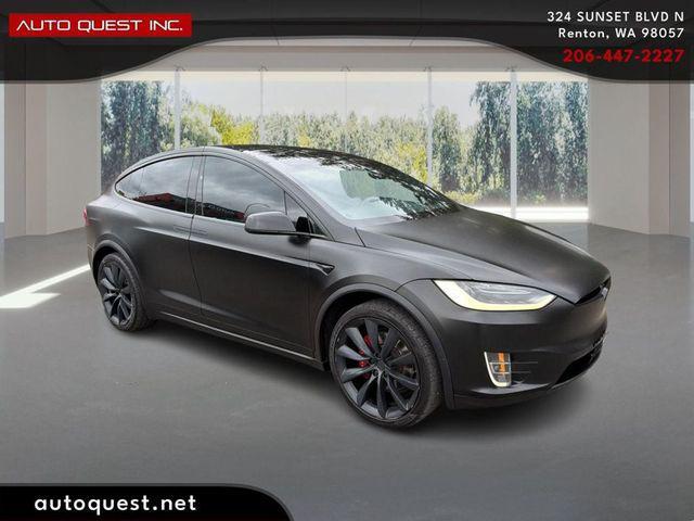 used 2018 Tesla Model X car, priced at $26,100