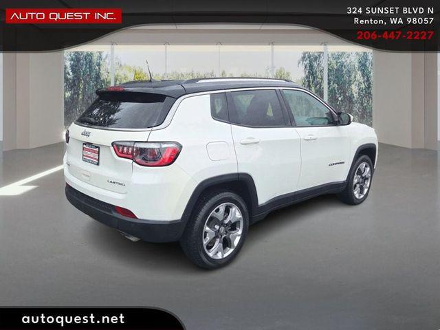 used 2021 Jeep Compass car, priced at $16,500