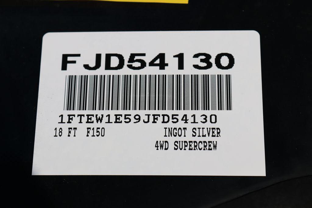 used 2018 Ford F-150 car, priced at $20,957