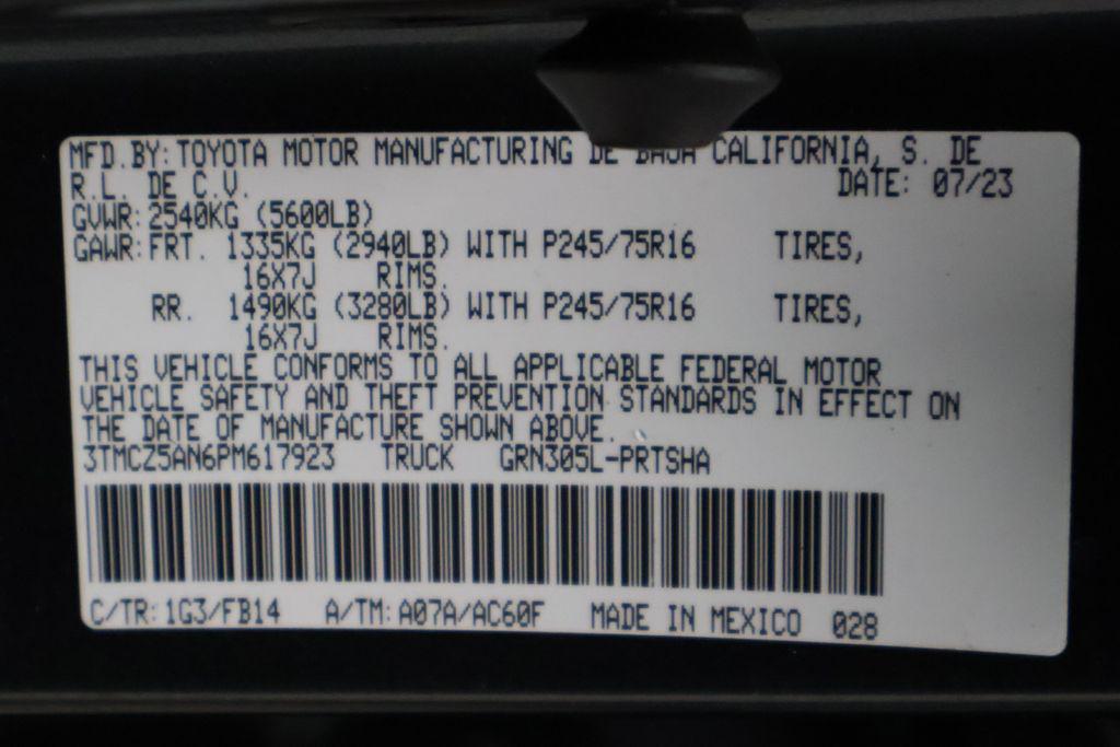 used 2023 Toyota Tacoma car, priced at $30,798