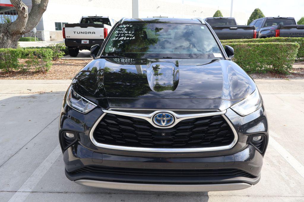 used 2023 Toyota Highlander Hybrid car, priced at $45,549