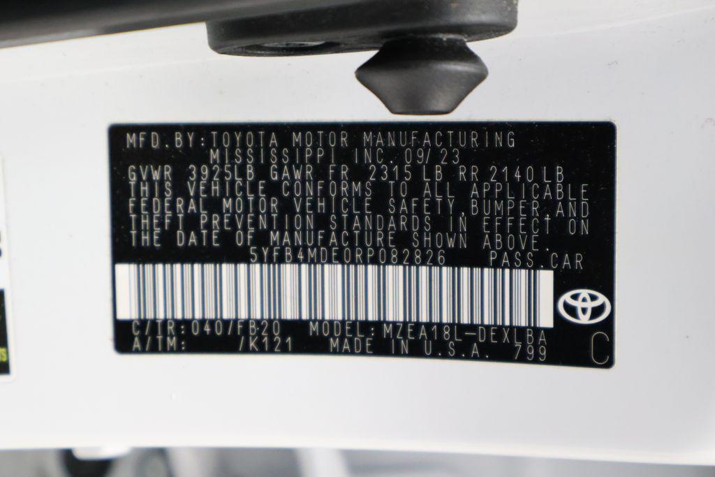 used 2024 Toyota Corolla car, priced at $18,377