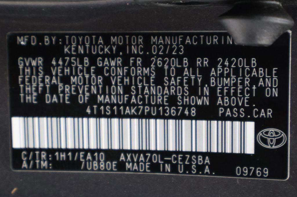 used 2023 Toyota Camry car, priced at $24,680