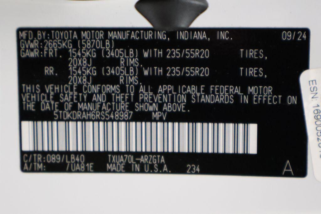 used 2024 Toyota Highlander car, priced at $42,857