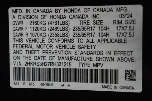 2024 Gray Metallic Honda CR-V