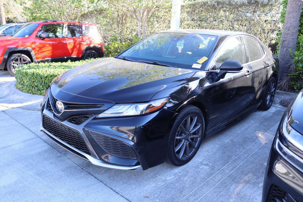 used 2021 Toyota Camry car, priced at $19,477
