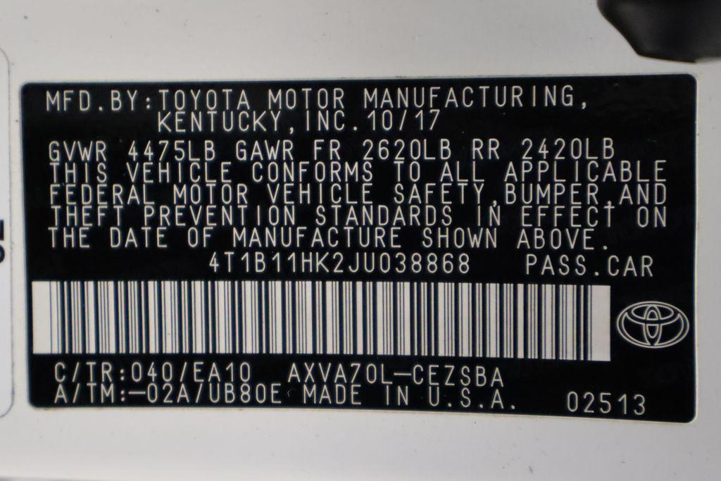 used 2018 Toyota Camry car, priced at $13,457