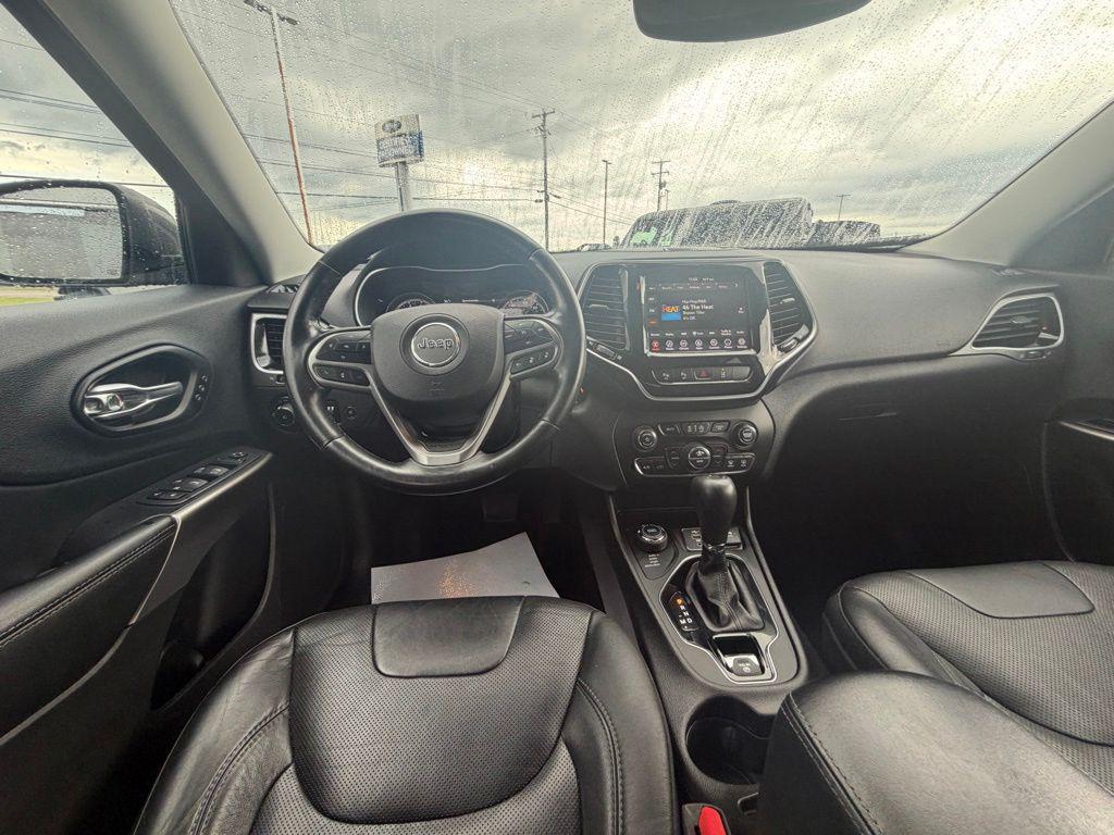 used 2021 Jeep Cherokee car, priced at $23,490