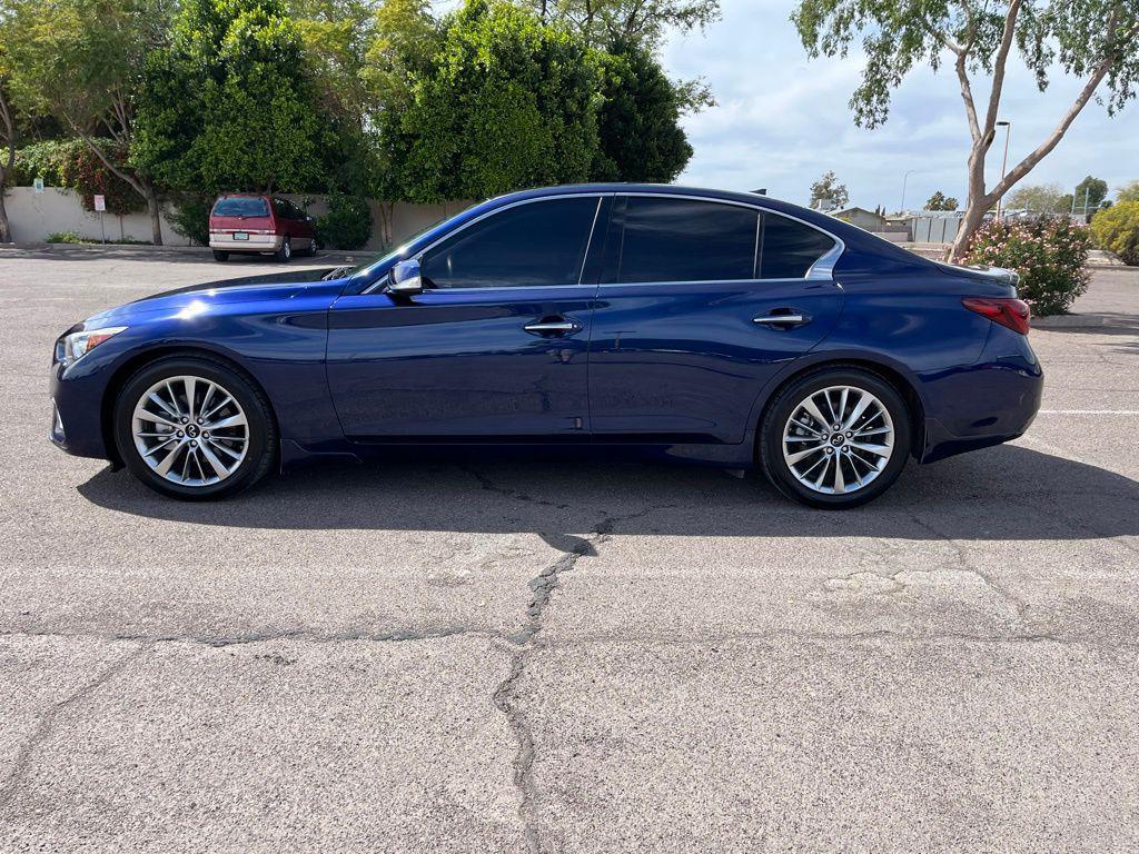 used 2022 INFINITI Q50 car, priced at $25,500