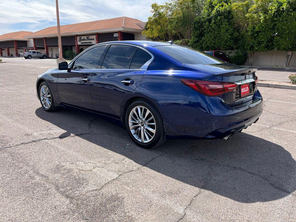 used 2022 INFINITI Q50 car, priced at $25,500