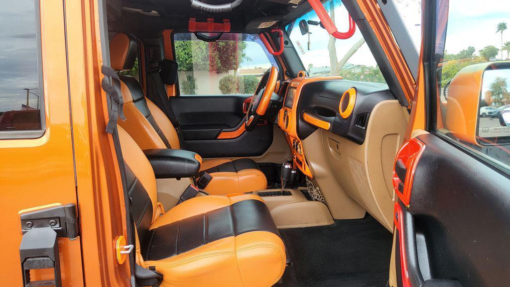 used 2011 Jeep Wrangler Unlimited car, priced at $17,500