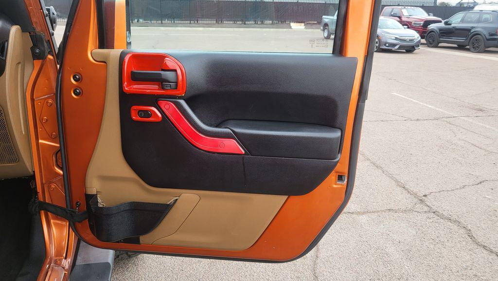 used 2011 Jeep Wrangler Unlimited car, priced at $17,500