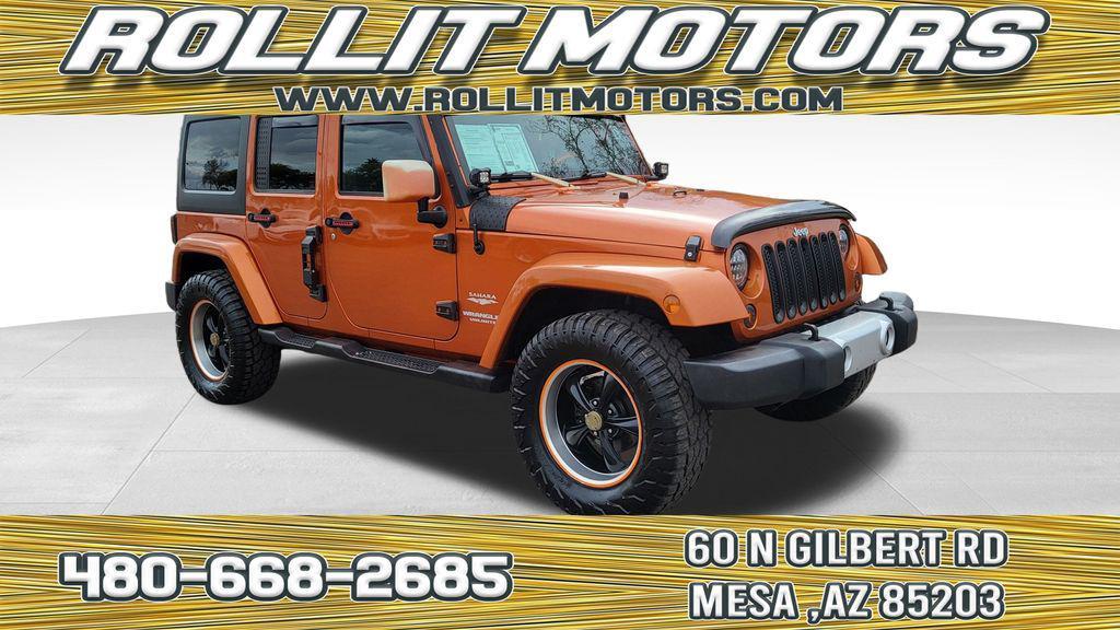 used 2011 Jeep Wrangler Unlimited car, priced at $17,500