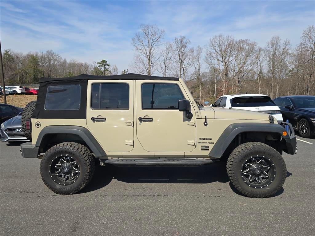 used 2018 Jeep Wrangler JK Unlimited car, priced at $20,211