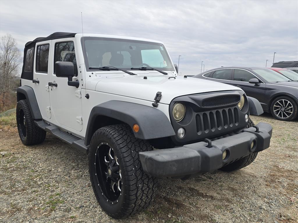 used 2016 Jeep Wrangler Unlimited car, priced at $14,275