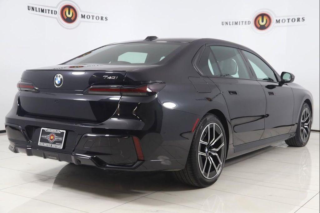 used 2023 BMW 740 car, priced at $62,500