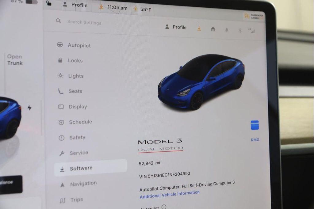 used 2022 Tesla Model 3 car, priced at $26,480