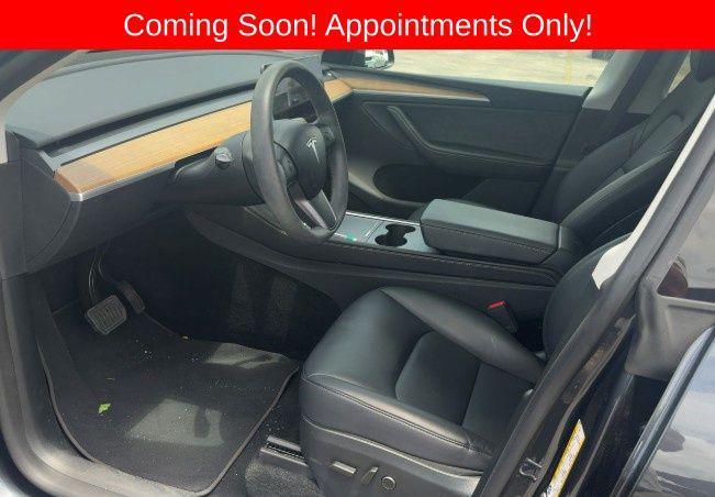 used 2025 Tesla Model Y car, priced at $41,990