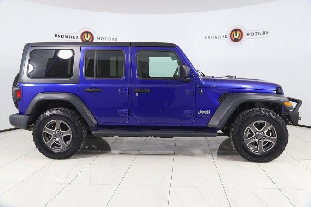 used 2018 Jeep Wrangler Unlimited car, priced at $15,800