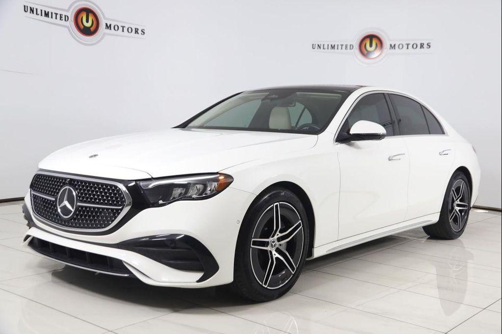 used 2024 Mercedes-Benz E-Class car, priced at $48,990